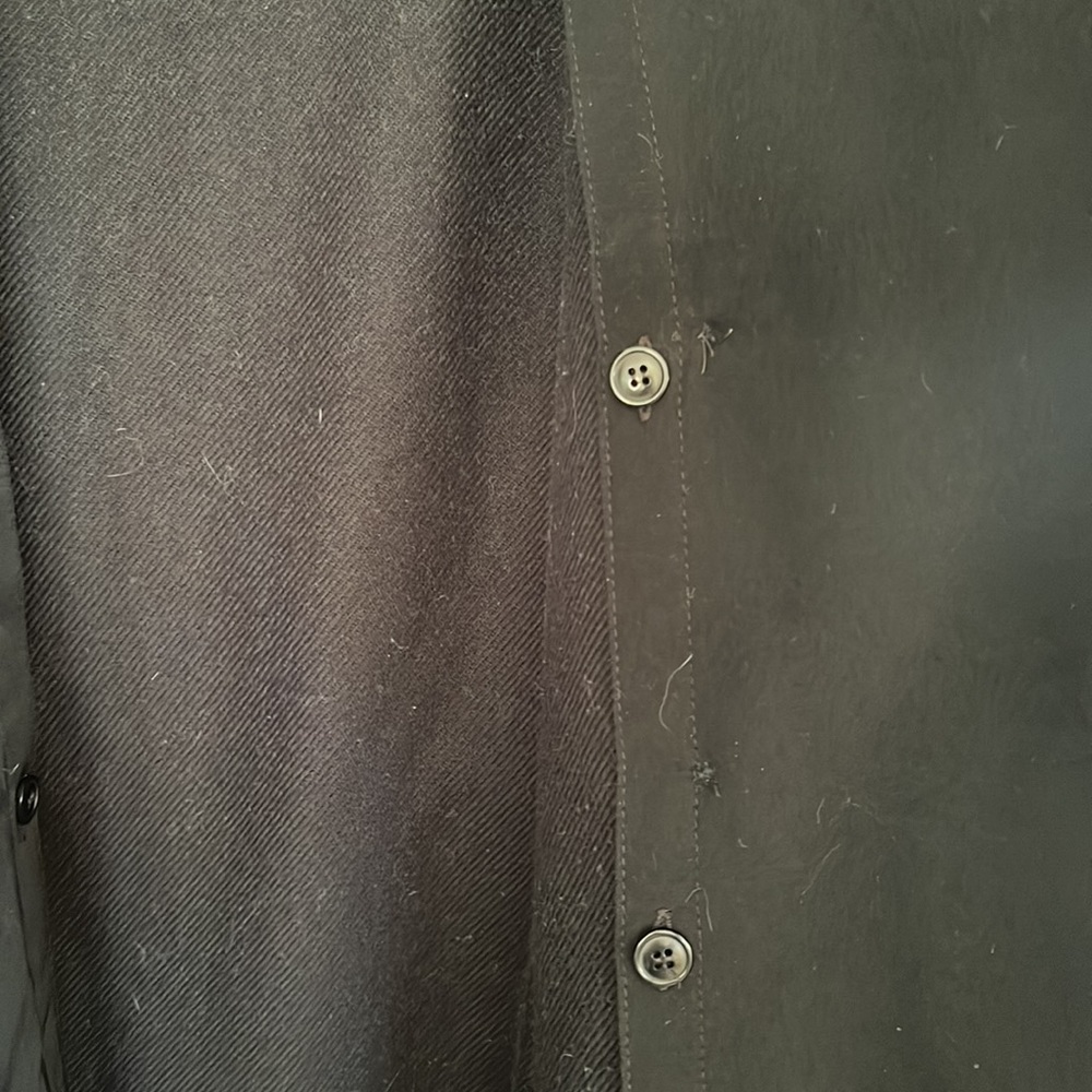 Gallery Black Double-Breasted Removable Lining Be… - image 6